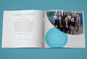 logo design, annual report, non-profit, impact report, Red Bank, Holmdel, New Jersey, Medical