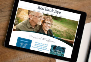 Red Bank eye doctor, Rebrand, Website