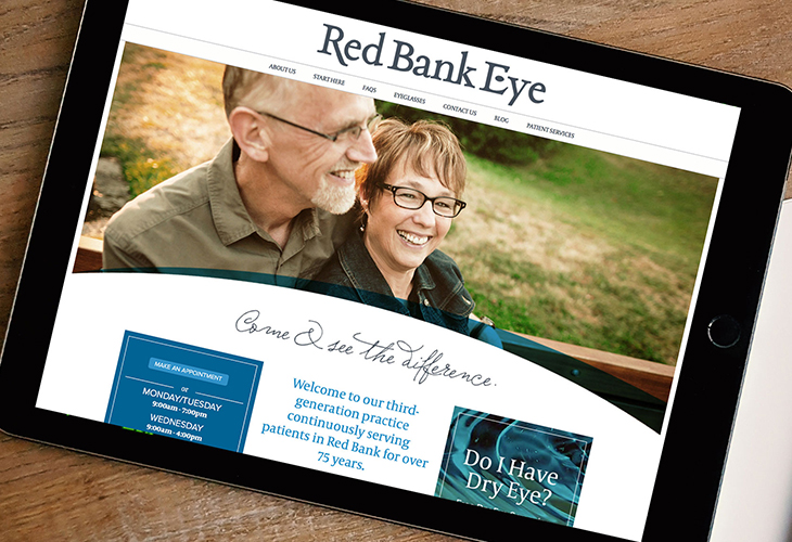 Red Bank Eye Rebrand